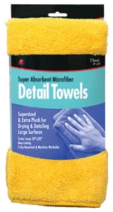 MICROFIBER DETAIL TOWELS 2/PK