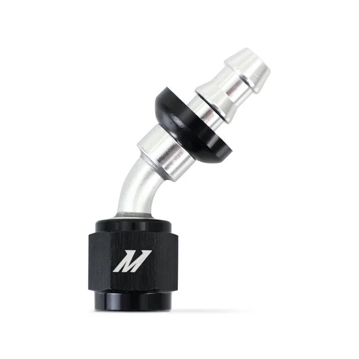 Mishimoto 45 Degree Push Lock Fitting – 4AN