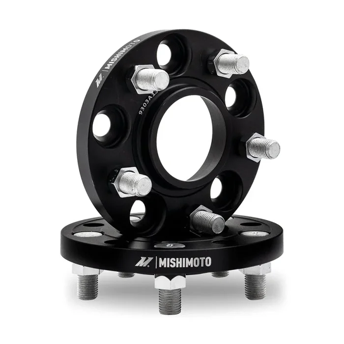 Mishimoto Wheel Spacers – 5×112 – 57.1 – 20 – M14 – Black