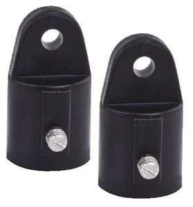 NYLON TOP CAP(BLACK)3/4IN 2/CD
