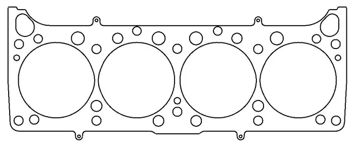 Pontiac 400/428/455 V8 .080in MLS Cylinder Head Gasket, 4.300in Bore