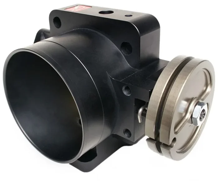 Pro Series Billet Aluminum 74mm Throttle Body Black 02-06 Acura RSX Type S K-Series