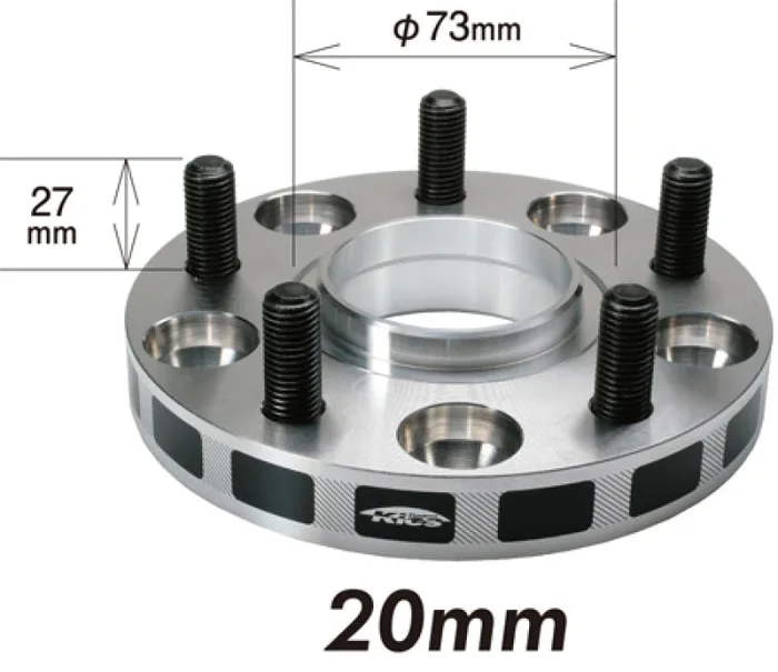 Project Kics 12X1.50 5-114.3 67MM Hub Wide Tread Spacers – 20MM