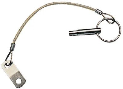 RELEASE PIN STEPPED W/LANYARD