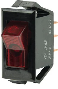 ROCKER SWITCH SPST OFF-ON ILLM