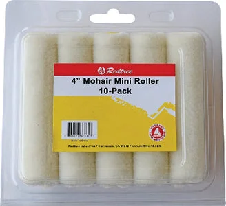ROLLER-MINI MOHAIR 4IN 10/PK