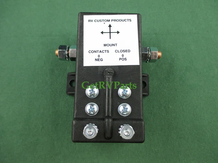 RV Custom Products 1002 Motorhome Battery Latching Relay Disconnect