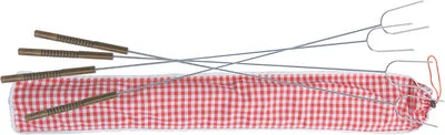 SET OF 4 FORKS W/STORAGE BAG