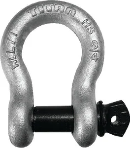 SHACKLE-ANCHOR 7/16IN HT GALV