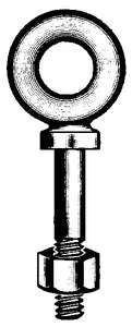 SHLDR EYEBOLT GALV 1/2X 3-1/4
