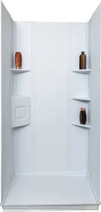 SHOWER SURROUND, KIT, SQ/RECT