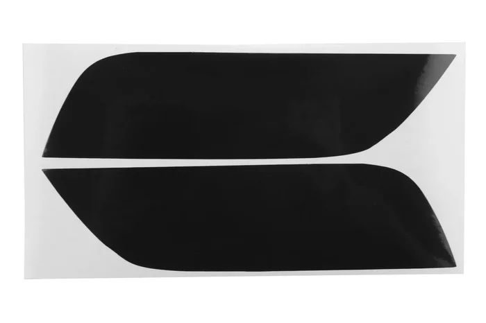 StickerFab Rear Bumper Reflector Overlay Dark Smoke – 2018-2024 Subaru Crosstrek