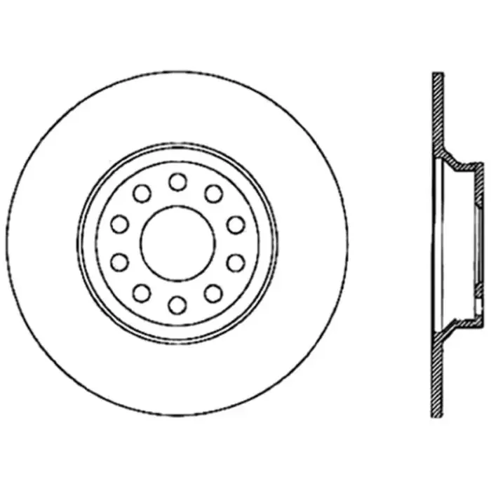 StopTech 120.20019 – Centric Premium Brake Rotor