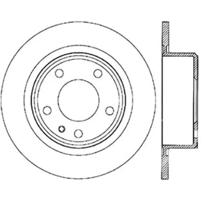 StopTech 120.34028 – Centric Premium Brake Rotor