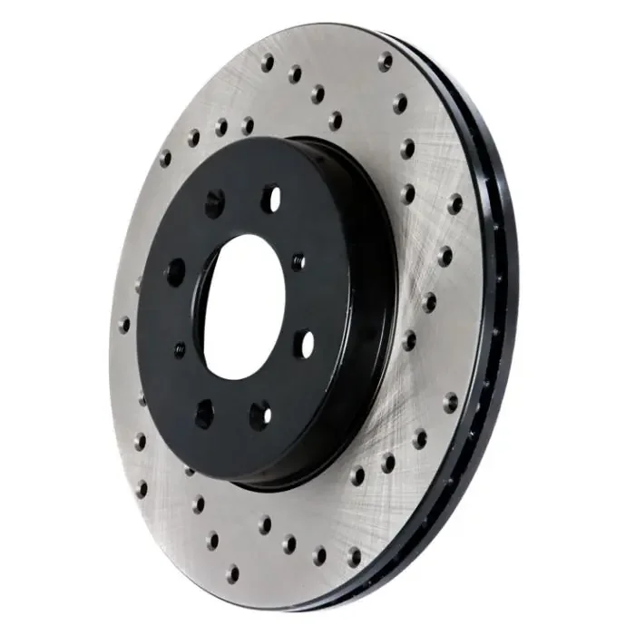 StopTech 128.35052 – Centric Premium OE Style Drilled Brake Rotor