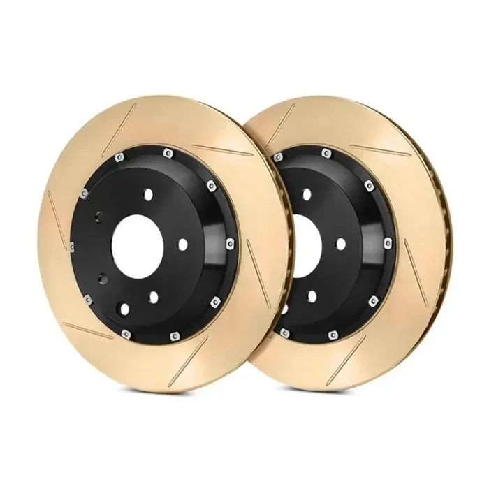 StopTech 81.658.9931 – Two-Piece Zinc Coated AeroRotor and Hat Pair; Slotted
