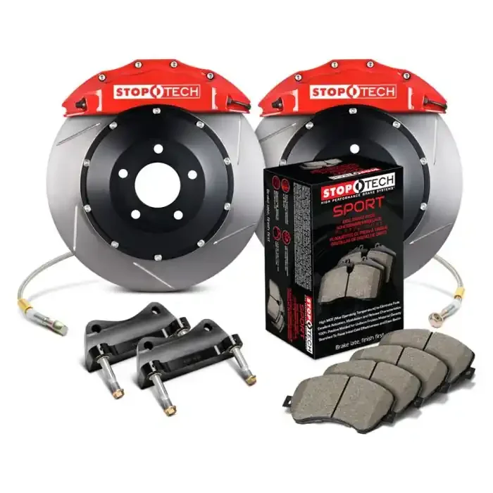 StopTech 83.119.6700.71 Sport Big Brake Kit – Front – 355x32mm Slotted – ST-60 Red