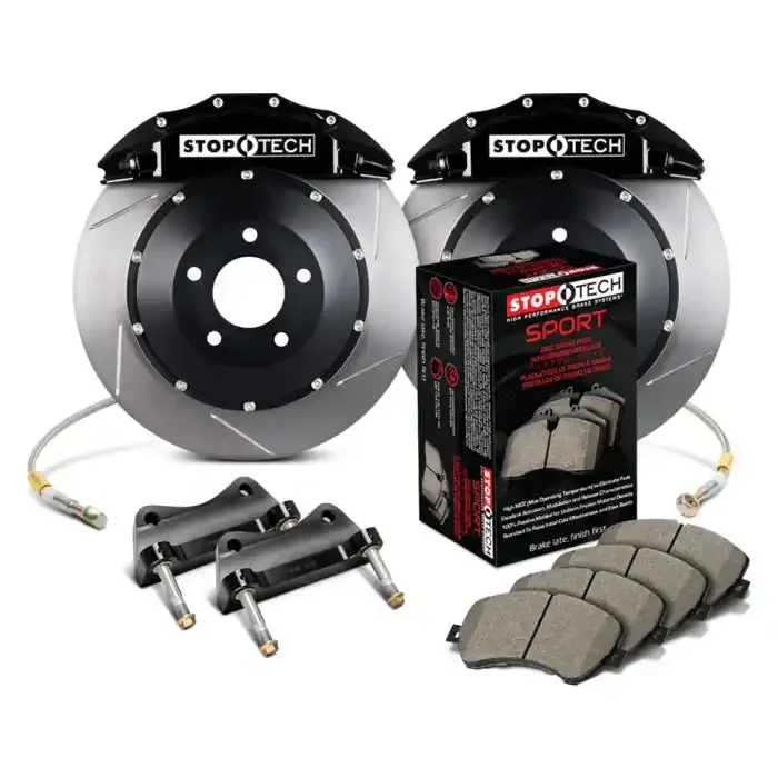StopTech 83.166.6800.51 Sport Big Brake Kit – Front – 380x32mm Slotted – ST-60 Black