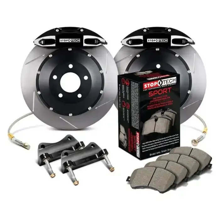 StopTech 83.B38.0058.51 Sport Big Brake Kit – Rear – 380x32mm Slotted – ST-41 Black