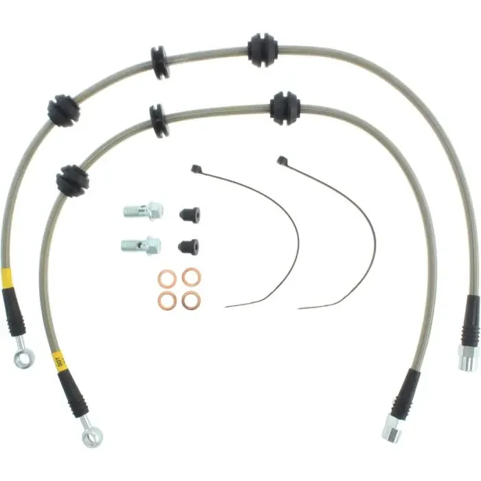 StopTech 950.34031 – Stainless Steel Brake Lines; Front