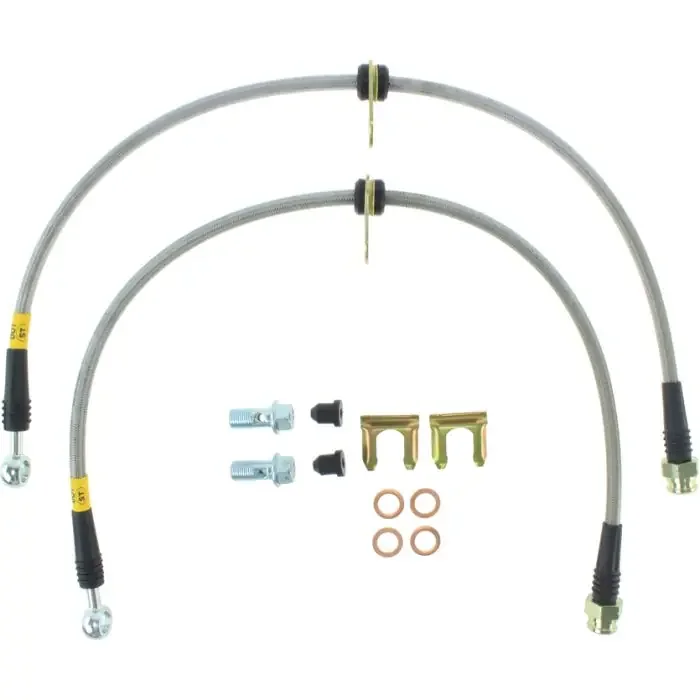 StopTech 950.44034 – Stainless Steel Brake Lines; Front