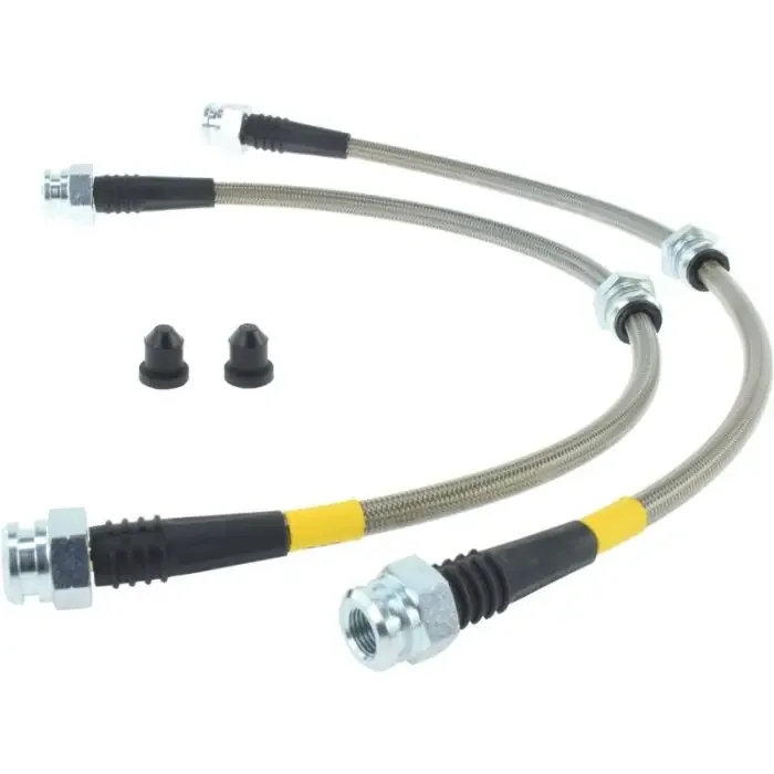 StopTech 950.45001 – Stainless Steel Brake Lines; Front