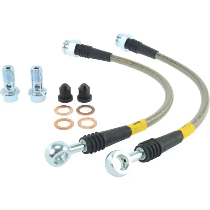 StopTech 950.45509 – Stainless Steel Brake Lines; Rear