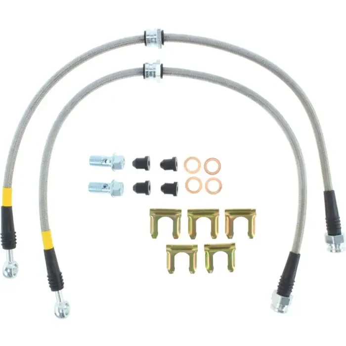 StopTech 950.46005 – Stainless Steel Brake Lines; Front