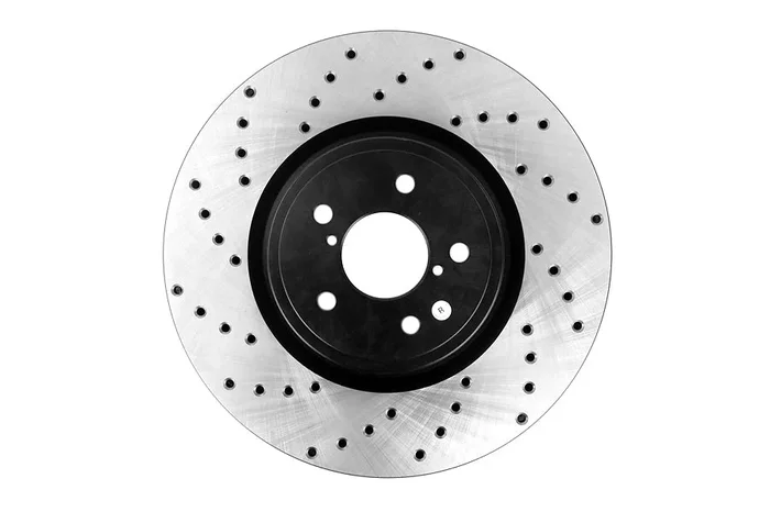 Stoptech Drilled Rotor Front Rotor Pair – 2005-2009 Subaru Legacy GT
