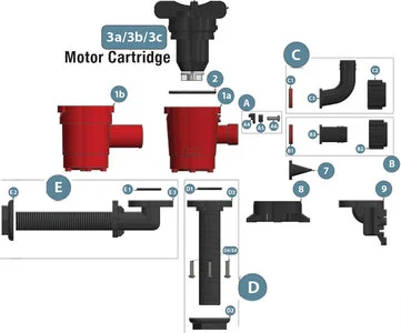 STR INLET ASY CART AER PUMP