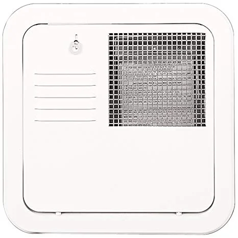 Suburban 6255APW Flush Mount Door P. White APW