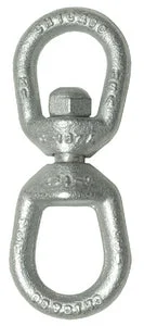 SWIVEL EYE & EYE 3/8 GALV