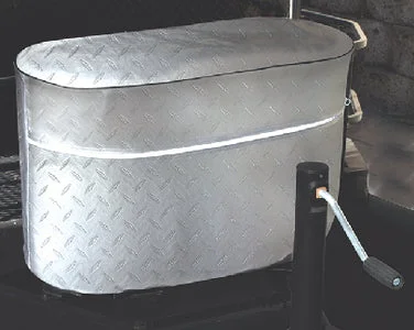 TANK COVR-LP GAS DBL 40 SILVER