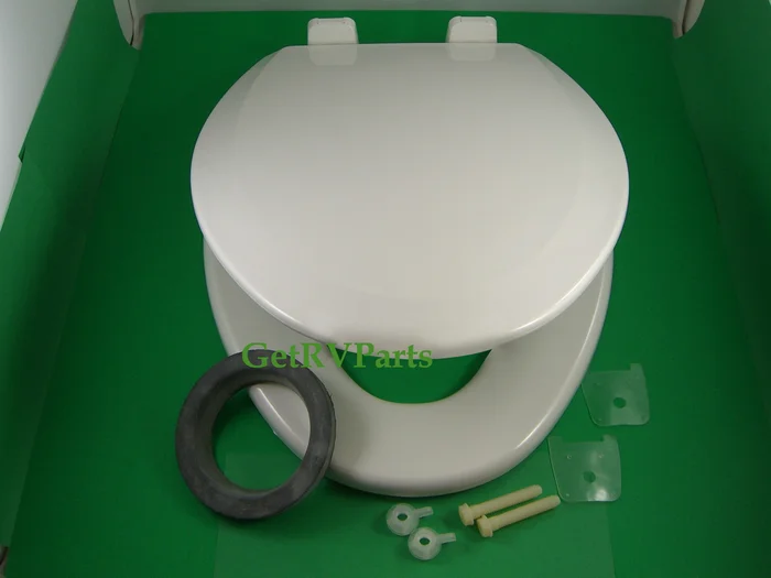 Thetford 33384 RV Aria Toilet Seat & Lid White