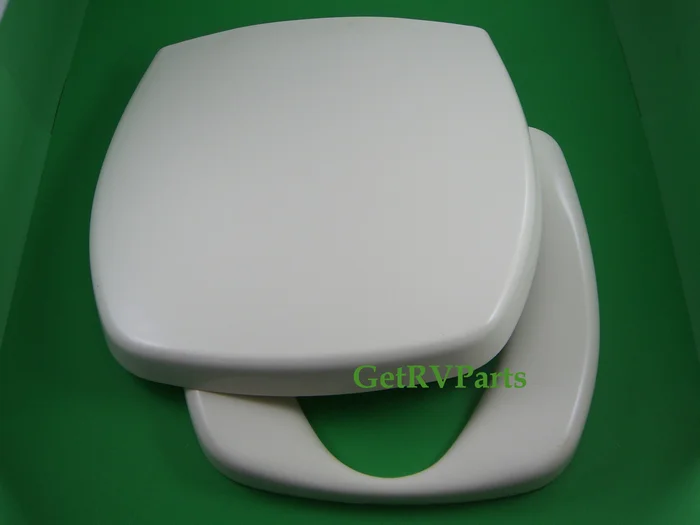 Thetford 36769 RV Toilet Seat and Lid Parchment