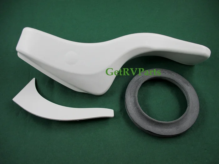 Thetford 42067 RV Style II High Toilet Pedal White