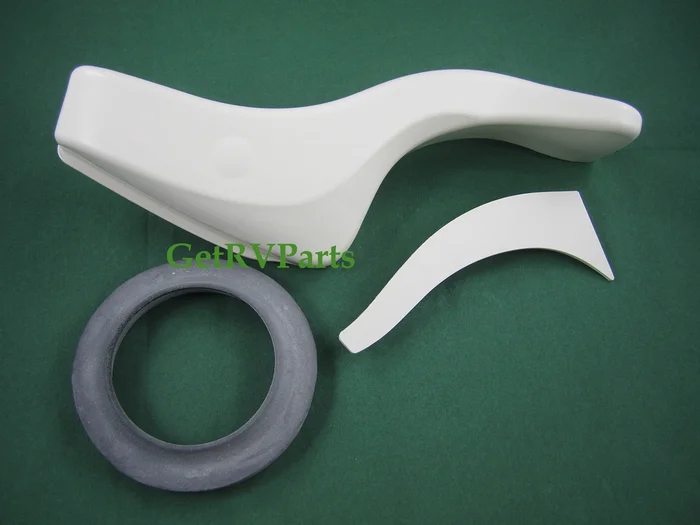 Thetford 42068 RV Style II High Toilet Pedal Bone