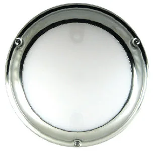 TOUCH DOME SS WHITE-BLUE LIGHT