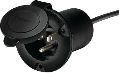 UNIVERAL AC PLUG HOLDER+ BLACK