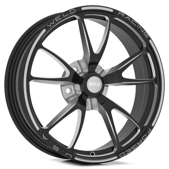 Weld Full Throttle 1-Piece 15×3.5 / 5×4.5 BP / 2.25in. BS Black Wheel – Non-Beadlock
