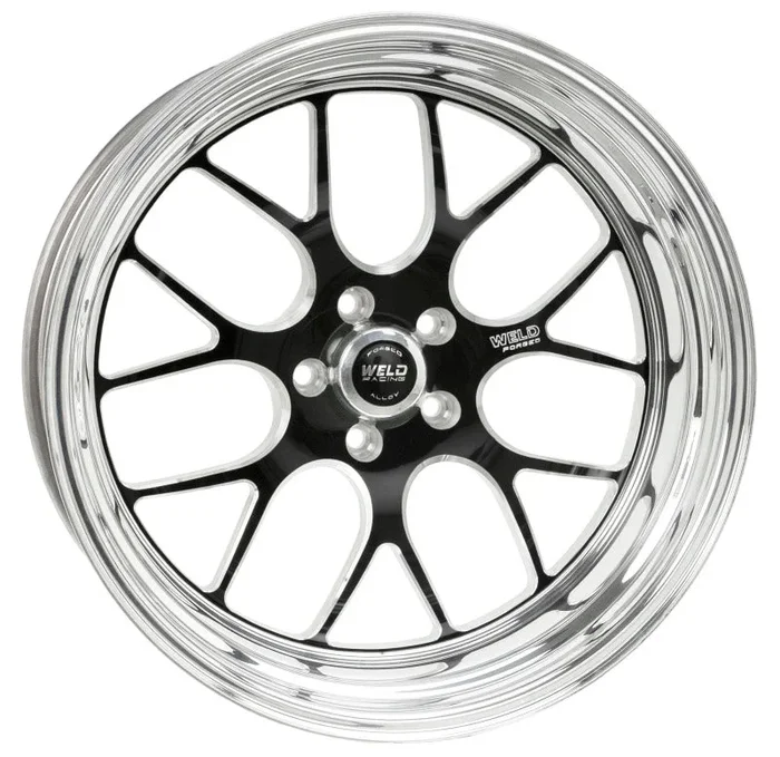 Weld S77 20×11 / 5×4.75 BP / 6.8in. BS Black Wheel (High Pad) – Non-Beadlock