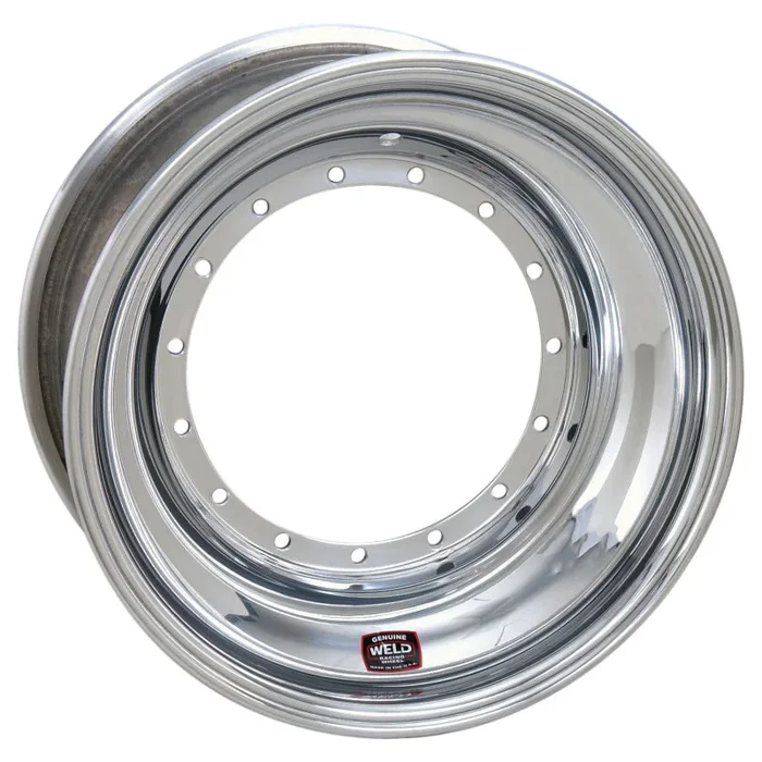 Weld Sprint Direct Mount 15×8 / 5×9.75 BP / 4in. BS Polished Assembly – No Beadlock