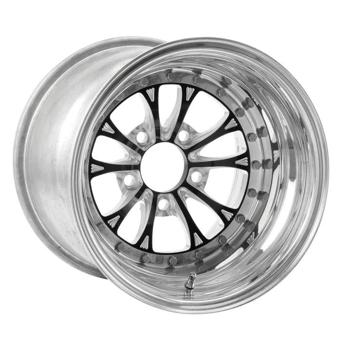 Weld Vitesse 15×10 / 5×4.75 BP / 6.5in. BS Black Wheel – Non-Beadlock