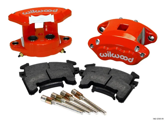 Wilwood D154 Rear Caliper Kit – Red 1.12 / 1.12in Piston 1.04in Rotor