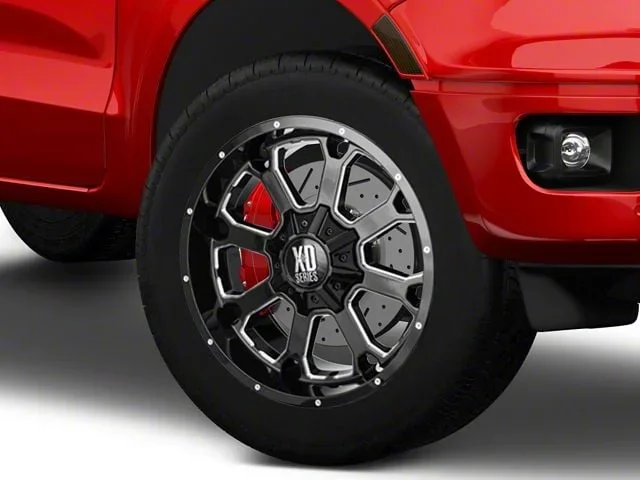 XD Buck 25 Gloss Black Milled 6-Lug Wheel; 20×10; -24mm Offset (19-23 Ranger)Find parts that fit my vehicle