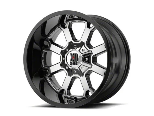 XD Buck 25 PVD with Gloss Black Lip 6-Lug Wheel; 22×10; -18mm Offset (21-25 F-150)Find parts that fit my vehicle