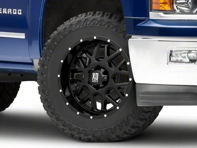 XD Grenade Gloss Black 6-Lug Wheel; 20×9; 0mm Offset (14-18 Silverado 1500)Find parts that fit my vehicle