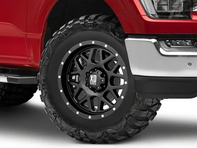 XD Grenade Satin Black 6-Lug Wheel; 18×9; -12mm Offset (21-25 F-150)Find parts that fit my vehicle