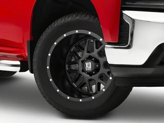 XD Grenade Satin Black 6-Lug Wheel; 20×9; 18mm Offset (19-26 Silverado 1500)Find parts that fit my vehicle