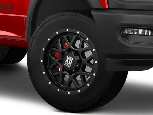 XD Grenade Satin Black 8-Lug Wheel; 20×10; -24mm Offset (19-25 RAM 3500 SRW)Find parts that fit my vehicle